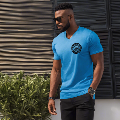 Personalised Fruit Of The Loom Men's Valueweight V-Neck T