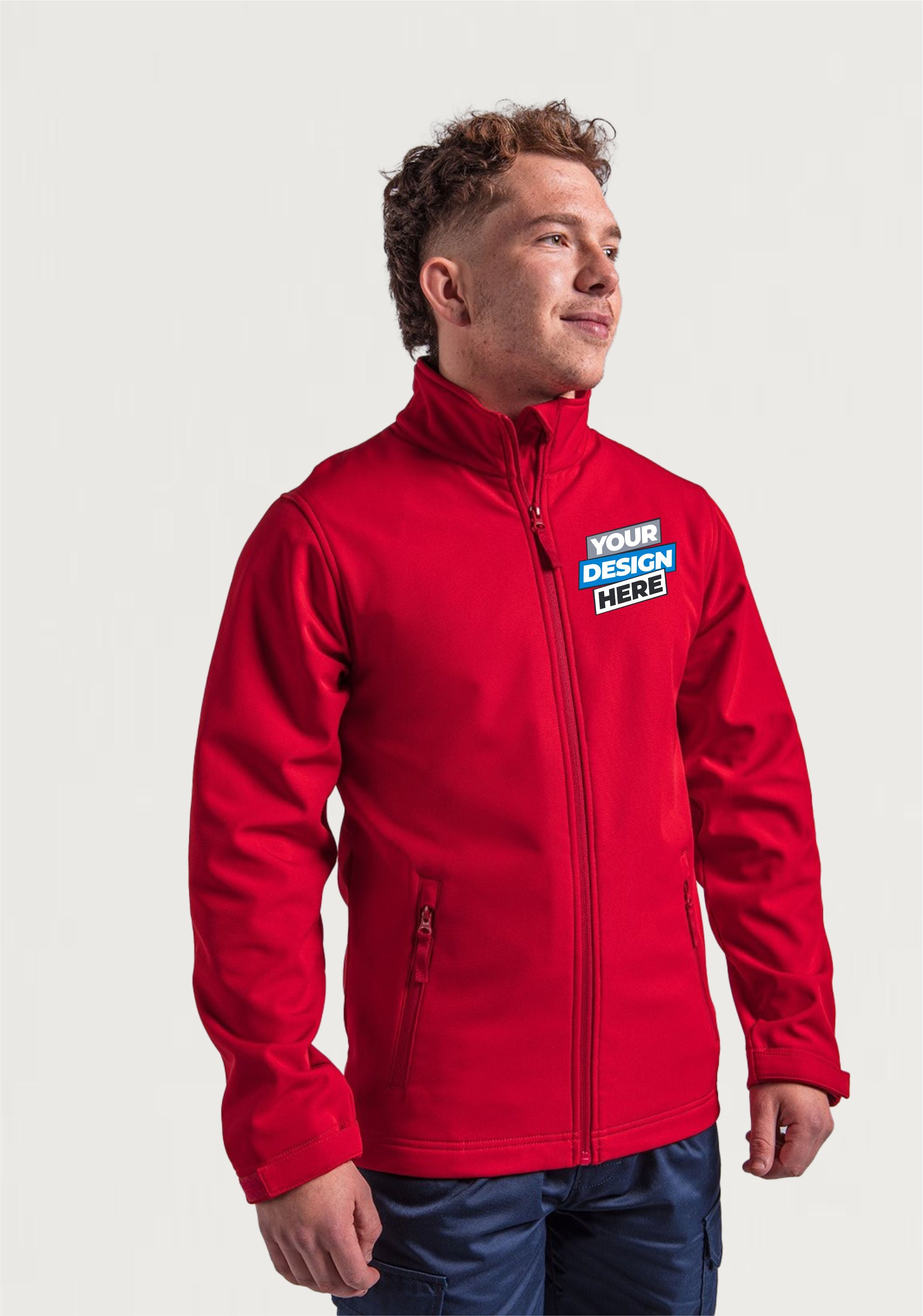 Pro RTX RX500 Pro Softshell Jacket | Custom Printed Workwear Jacket ...