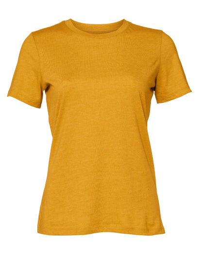 Bella+Canvas Women's Relaxed Heather Jersey Short Sleeve Tee