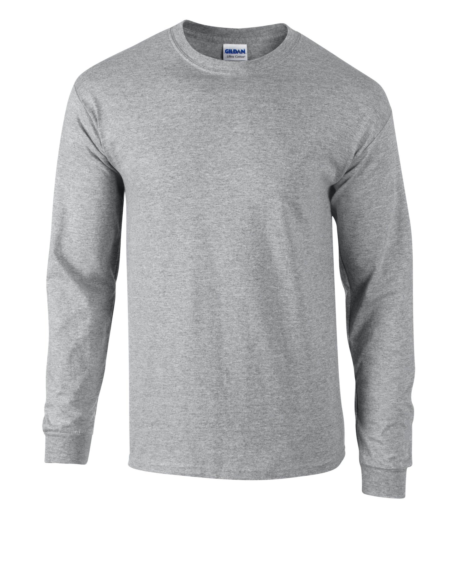 Embroidered Ultra Cotton™ Adult Long Sleeve T-Shirt