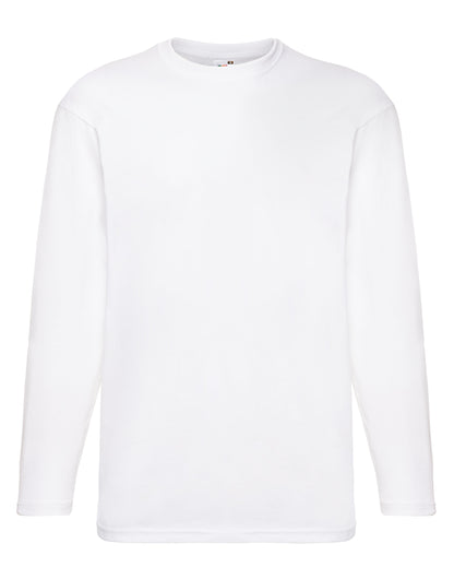 Fruit Of The Loom Men's Valueweight Long Sleeve T-Shirt