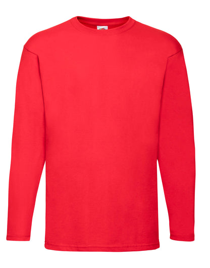 Fruit Of The Loom Men's Valueweight Long Sleeve T-Shirt