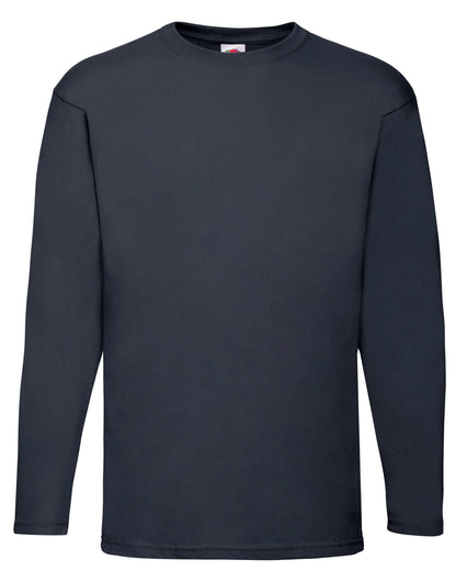 Fruit Of The Loom Men's Valueweight Long Sleeve T-Shirt