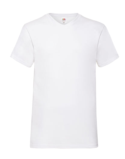 Fruit Of The Loom Herren-T-Shirt „Valueweight“ mit V-Ausschnitt 