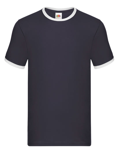 Fruit Of The Loom Herren Valueweight Ringer T 
