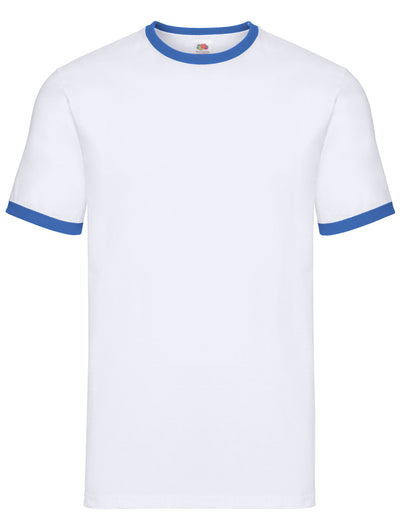 Fruit Of The Loom Herren Valueweight Ringer T 