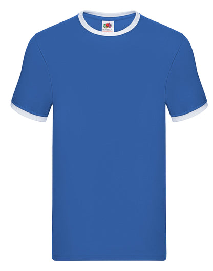 Fruit Of The Loom Herren Valueweight Ringer T 