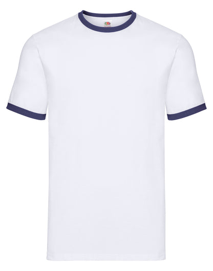 Fruit Of The Loom Herren Valueweight Ringer T 
