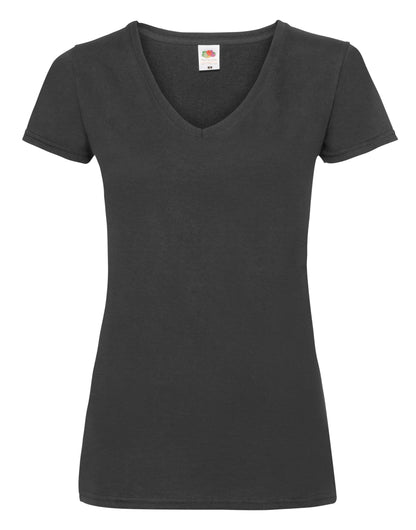 Fruit Of The Loom Ladies' Valueweight V-Neck T-Shirt