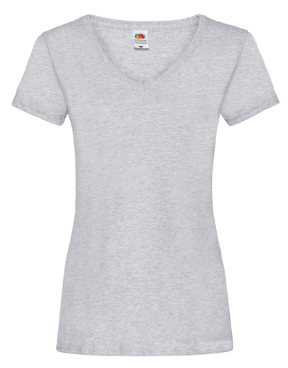 Fruit Of The Loom Ladies' Valueweight V-Neck T-Shirt