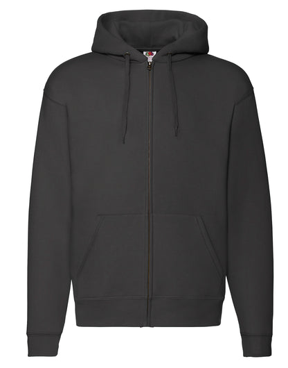 Fruit Of The Loom Premium-Sweatjacke mit Kapuze für Herren