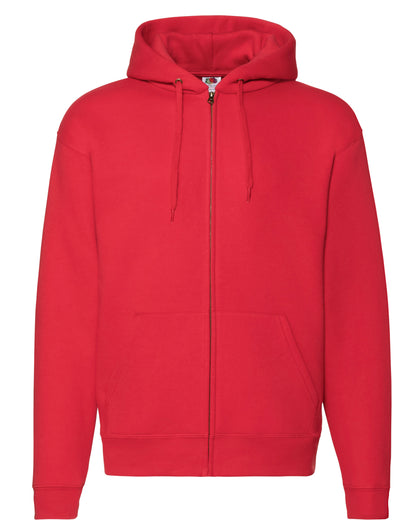 Fruit Of The Loom Premium-Sweatjacke mit Kapuze für Herren