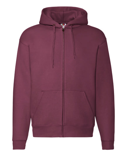 Fruit Of The Loom Premium-Sweatjacke mit Kapuze für Herren