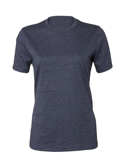 Bella+Canvas Women's Relaxed Heather Jersey Short Sleeve Tee