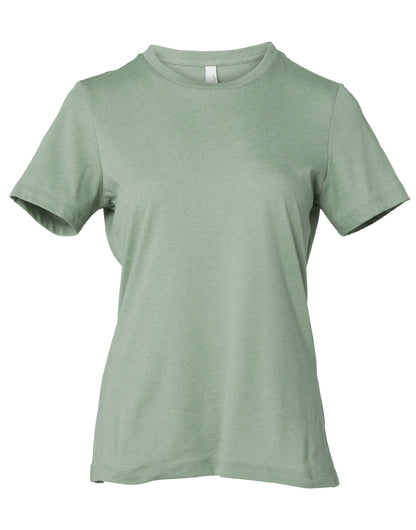 Bella+Canvas Women's Relaxed Heather Jersey Short Sleeve Tee