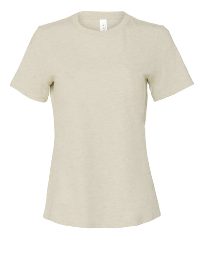 Bella+Canvas Women's Relaxed Heather Jersey Short Sleeve Tee
