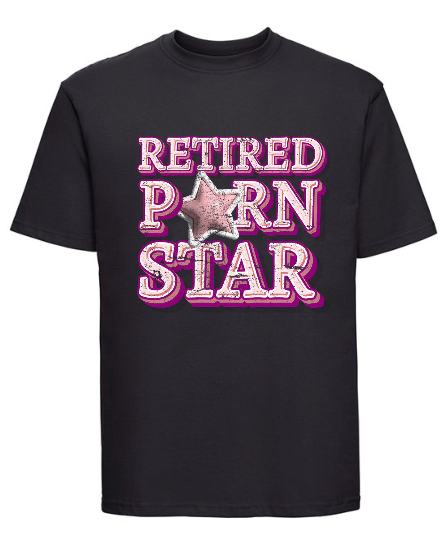 Retired Star T-Shirt | Funny Graphic Tee for Chill Vibes