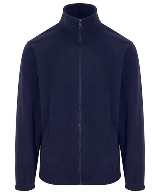 Custom embroidered Pro RTX RX402 Pro Fleece with company logo – warm 300gsm polyester professional workwear fleece