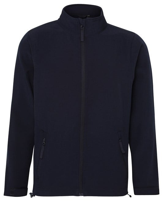 Custom embroidered Pro RTX RX500 Pro 2-layer softshell jacket with company logo – lightweight windproof and shower-resistant workwear jacket