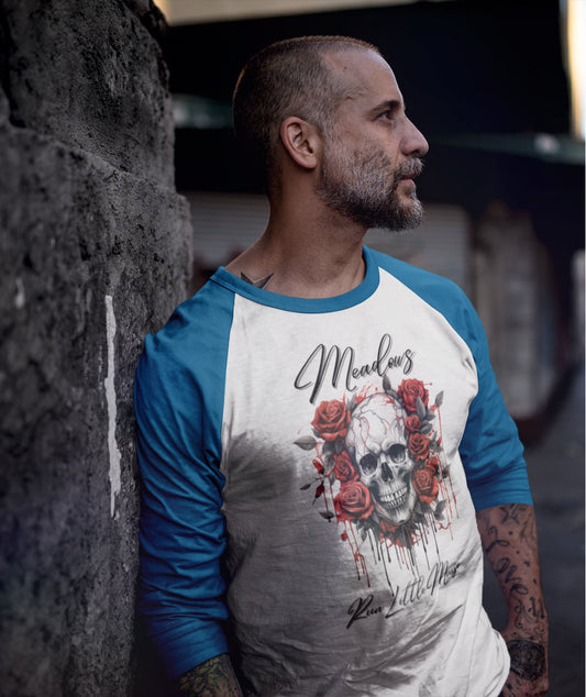 Fruit Of The Loom T-shirt de baseball à manches longues pour homme 